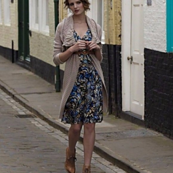 Anthropologie Dresses & Skirts - Moulinette Soeurs Oak Apple Silk Dress